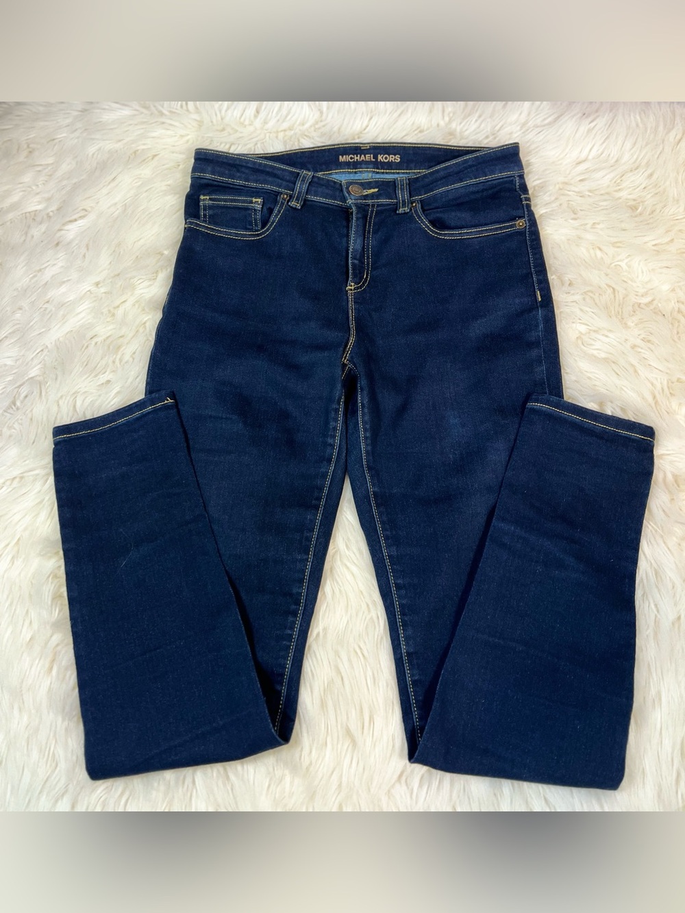 Michael Kors Izzy Skinny Jeans Women’s Size 6 Dark Wash Stretch Denim